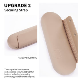 AGIKET silicone makeup brush holder side view