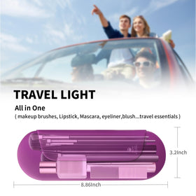 AGIKET Soft Silicone Makeup Brush Holder close-up of magnetic clasp