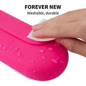 AGIKET Soft Silicone Makeup Brush Holder in multiple colors