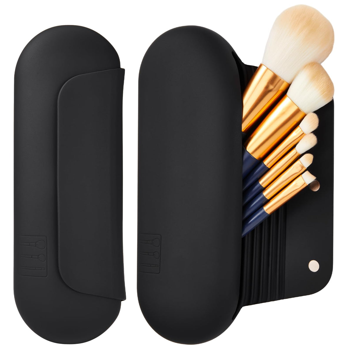 AGIKET Soft Silicone Makeup Brush Holder in multiple colours
