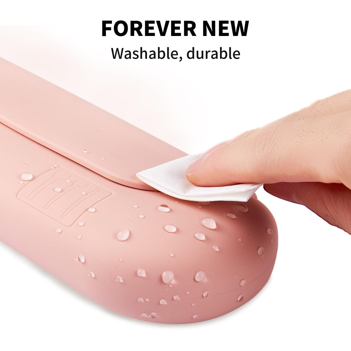 AGIKET Soft Silicone Makeup Brush Holder showing multiple colour options
