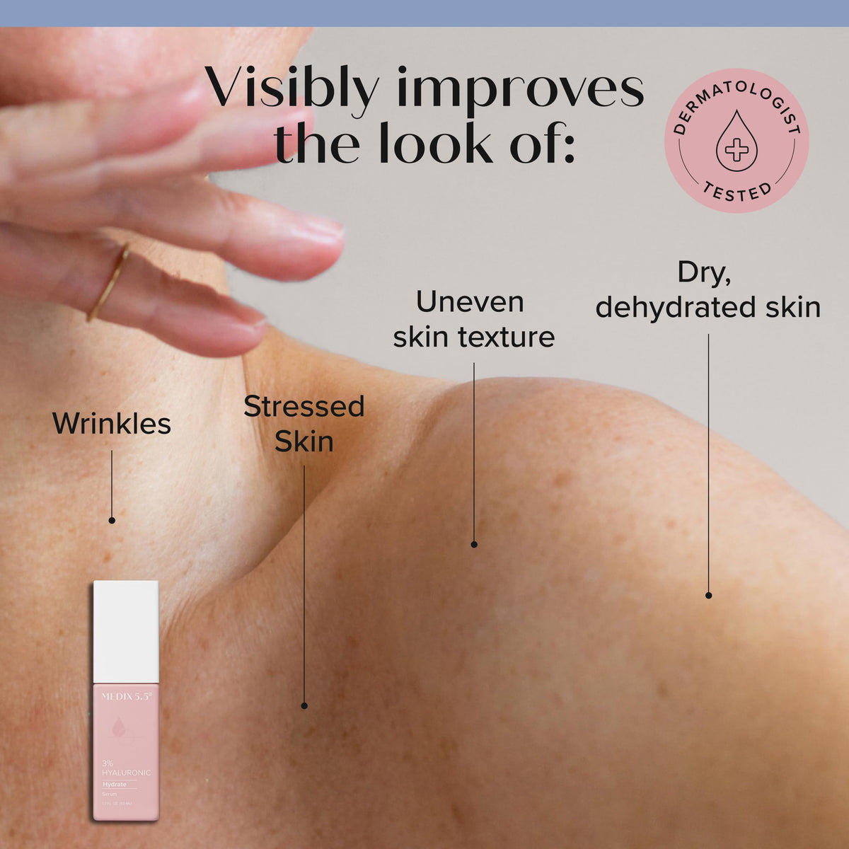 AHA Face Wash lathering on hands