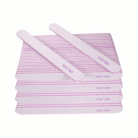 AhaTopia Nail File Set 100 Pcs with gray emery boards