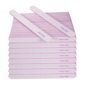 AhaTopia Nail File Set 200 Pcs gray emery boards front view