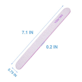 AhaTopia nail file set displayed with packaging