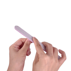 AhaTopia nail file set showing 180 grit side