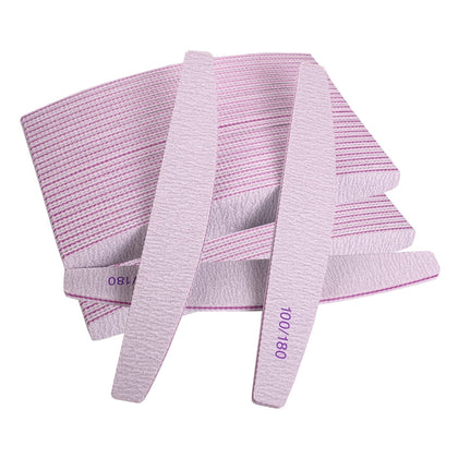 AhaTopia Nail Files 50 Pcs pack with double sided grit