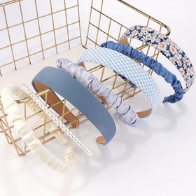 AHONEY Blue Headbands set packaging