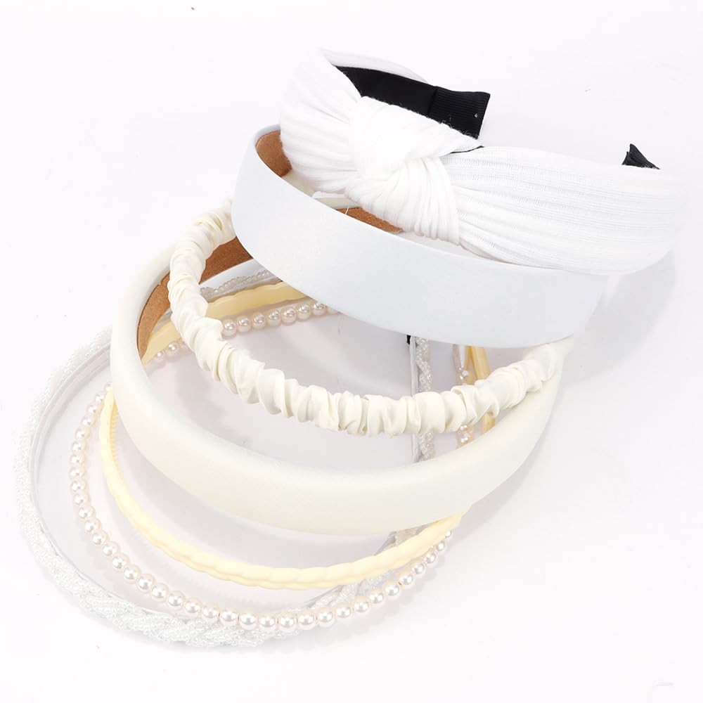AHONEY headbands arranged in a line highlighting their versatility