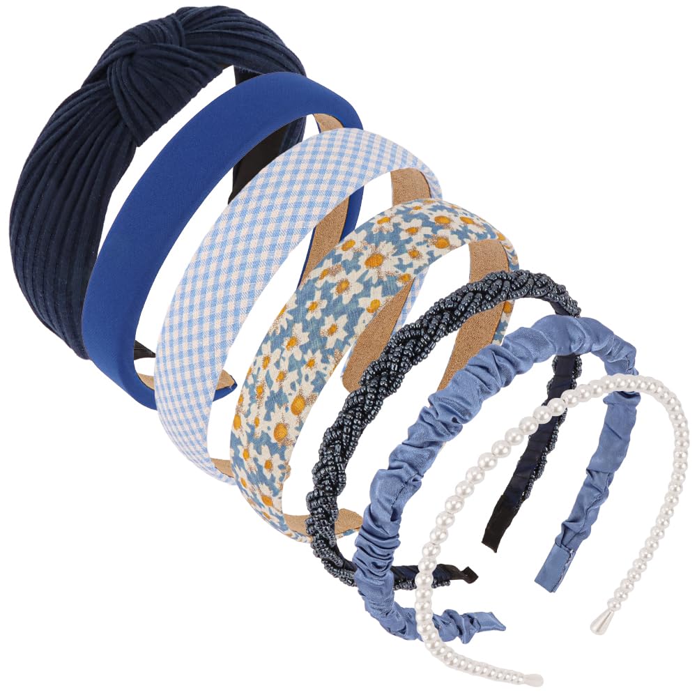 AHONEY headbands collection displayed on table