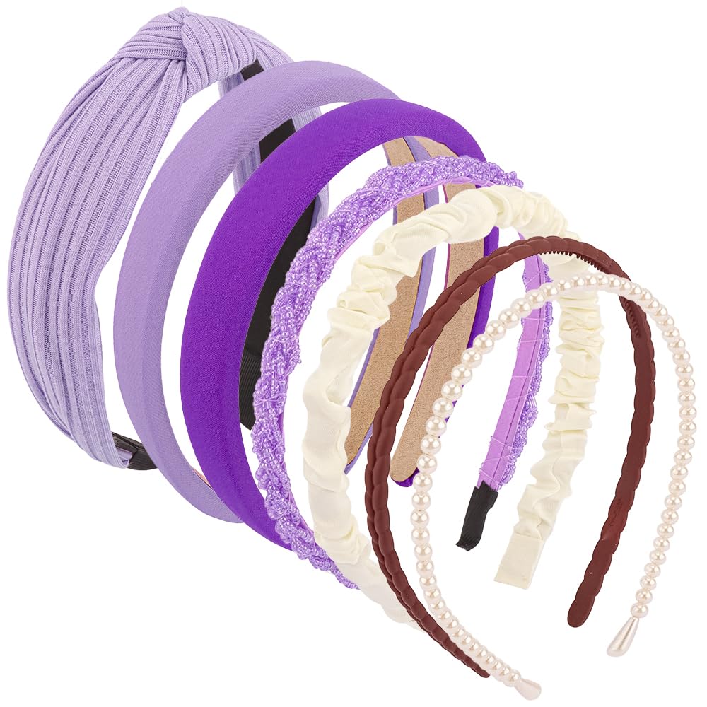 AHONEY headbands displayed on a table