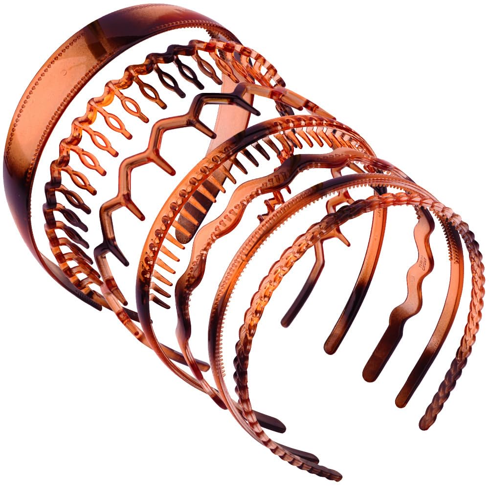 AHONEY headbands displayed with hair accessories