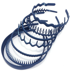 AHONEY headbands worn by a model during yoga