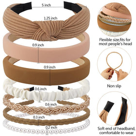 AHONEY knotted headband close-up