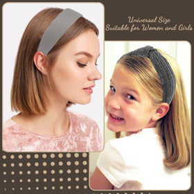 AHONEY knotted headband in grey from the 7 pack