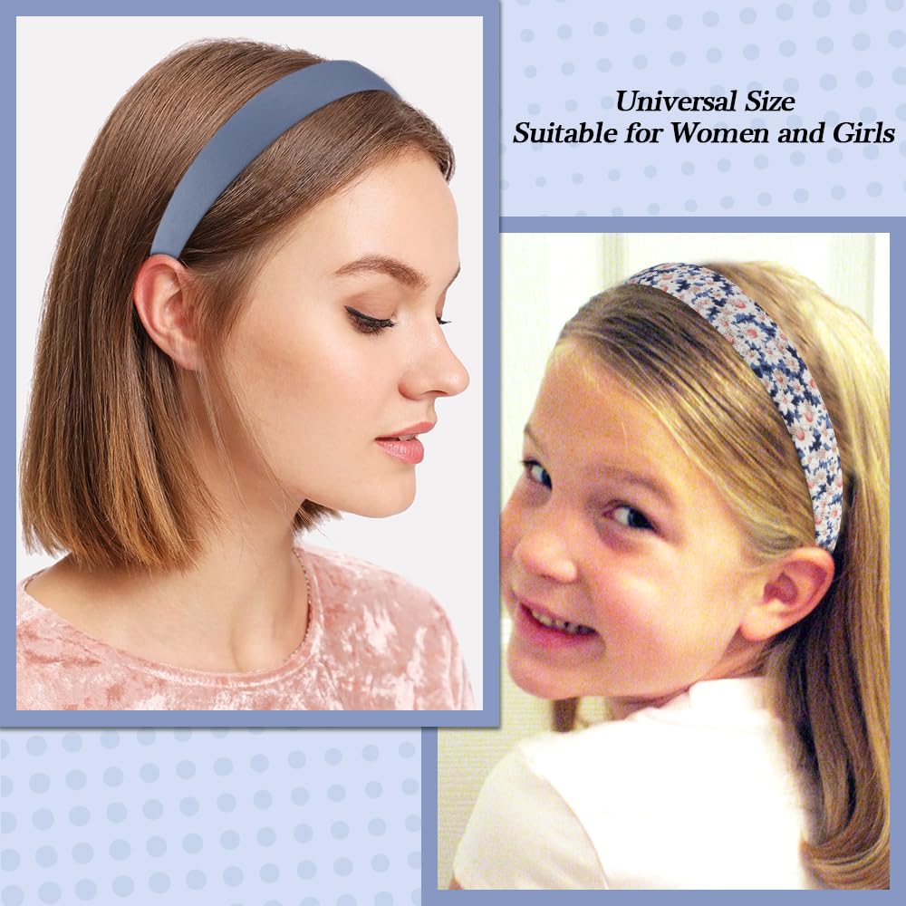 AHONEY Pearl Blue Headband on display
