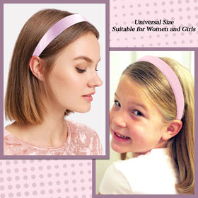 AHONEY pink knotted headband close-up