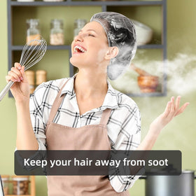 AIDIQIU shower cap protecting hair during a shower