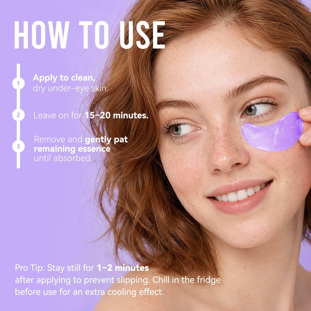 AILEORY PDRN Retinol Peptides Under Eye Patches with botanical ingredients