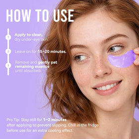 AILEORY PDRN Retinol Peptides Under Eye Patches with botanical ingredients