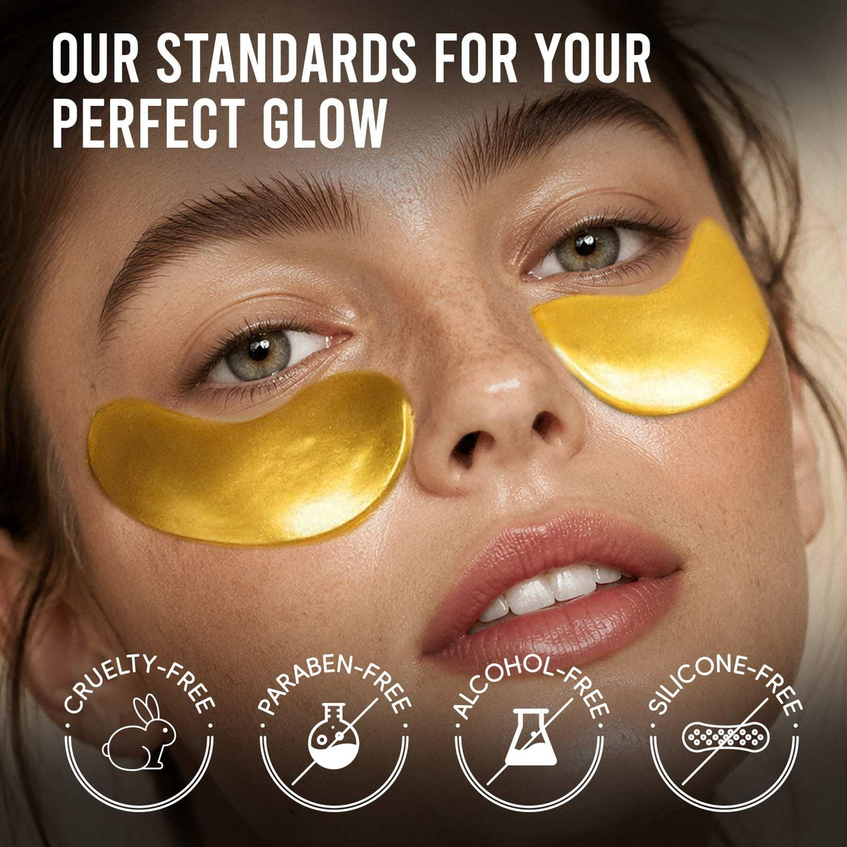 AILEORY under eye patches in a spa setting