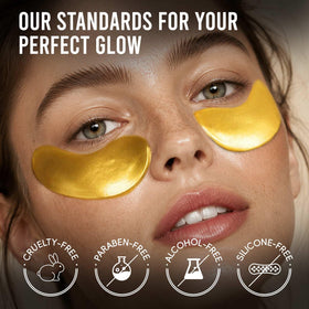 AILEORY under eye patches in a spa setting