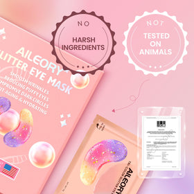 AILEORY Under Eye Patches with natural ingredients