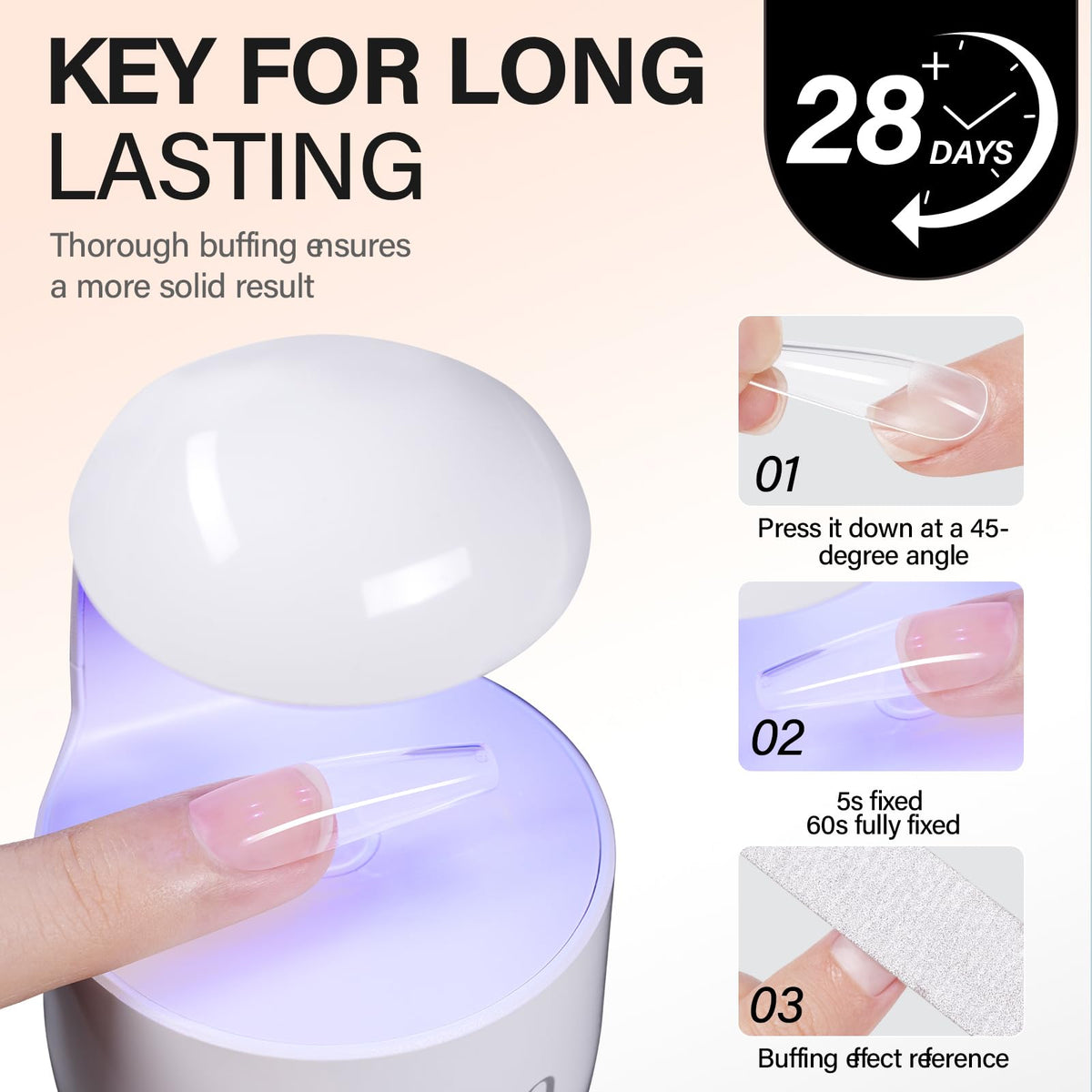 AILLSA Gel Nail Glue with nail art accessories