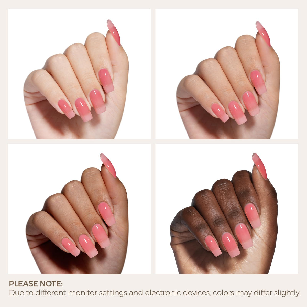 AILLSA Jelly Gel Nail Polish Strawberry Colour packaging