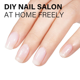AILLSA Milky White Gel Nail Polish bottle side view