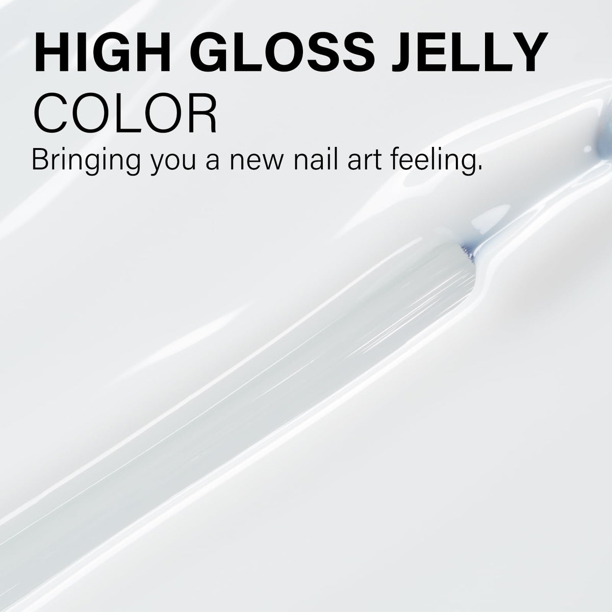 AILLSA Milky White Gel Nail Polish with brush for easy application