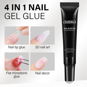 AILLSA Nail Gel Glue 2PCS tubes side view