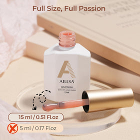 AILLSA Nude Gel Polish 50g close-up of texture