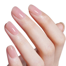 AILLSA Nude Pink Gel Nail Polish 50g bottle side view