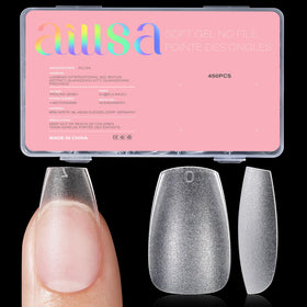 AILLSA Short Coffin Nail Tips 450PCS front view