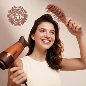AIMIKE Detangler Hair Brush displayed with packaging
