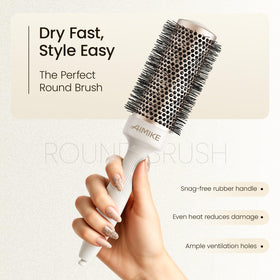 AIMIKE NaturaVol Round Brush packaging display