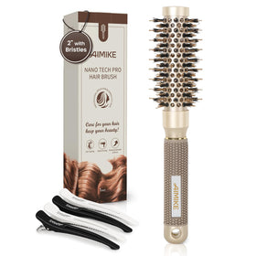 AIMIKE Round Hair Brush front view with 1 inch barrel