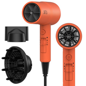 Aina Diffuser Hair Dryer Lava Orange front view