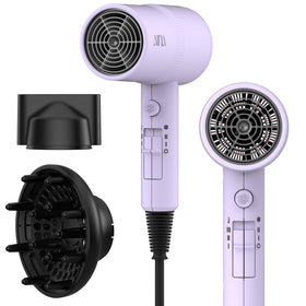 Aina Hair Dryer purple model front view