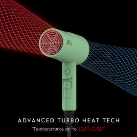 Aina Hair Dryer showing ceramic coating feature
