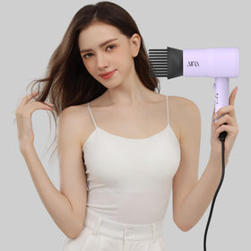 Aina Hair Dryer with controls for heat and speed settings