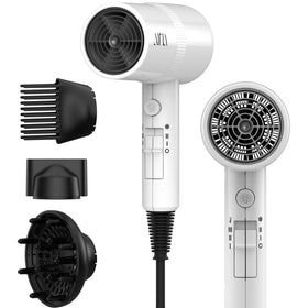 Aina Hair Dryer with Diffuser and Comb, front view