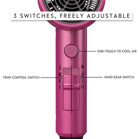 Aina Hair Dryer with volumizing diffuser attachment
