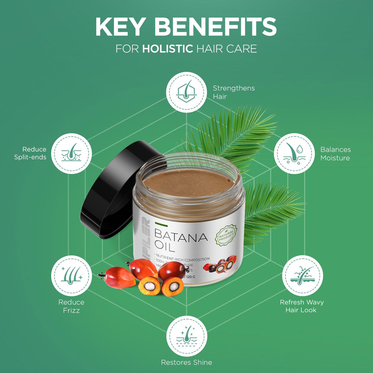 AIPILER Batana Oil Paste travel-friendly bottle