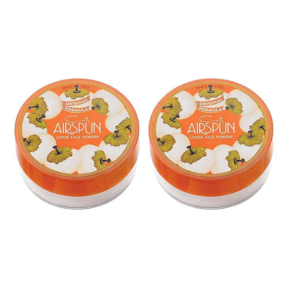 Airspun Loose Face Powder translucent pack of 2 front view