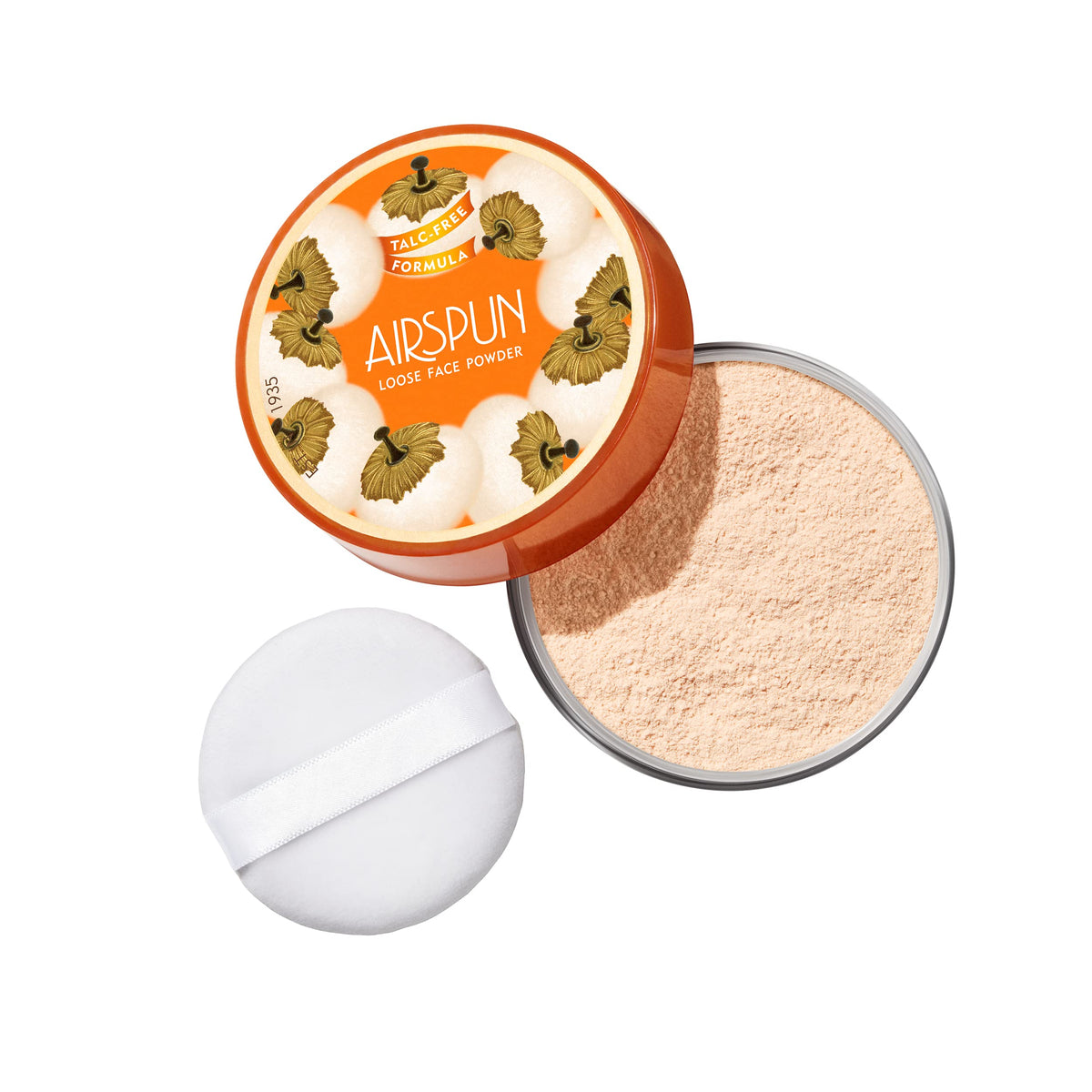 Airspun Loose Powder Naturally Neutral side view showing texture