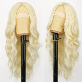 AISI HAIR 613 Blonde Wig side view highlighting lace hairline
