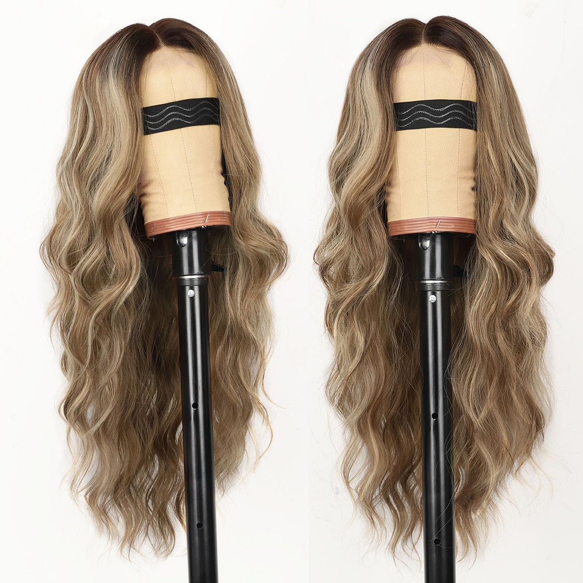 AISI HAIR Ombre Balayage Wig lace hairline detail