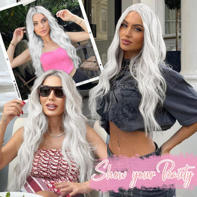 AISI HAIR White Wig close-up of the inner cap design